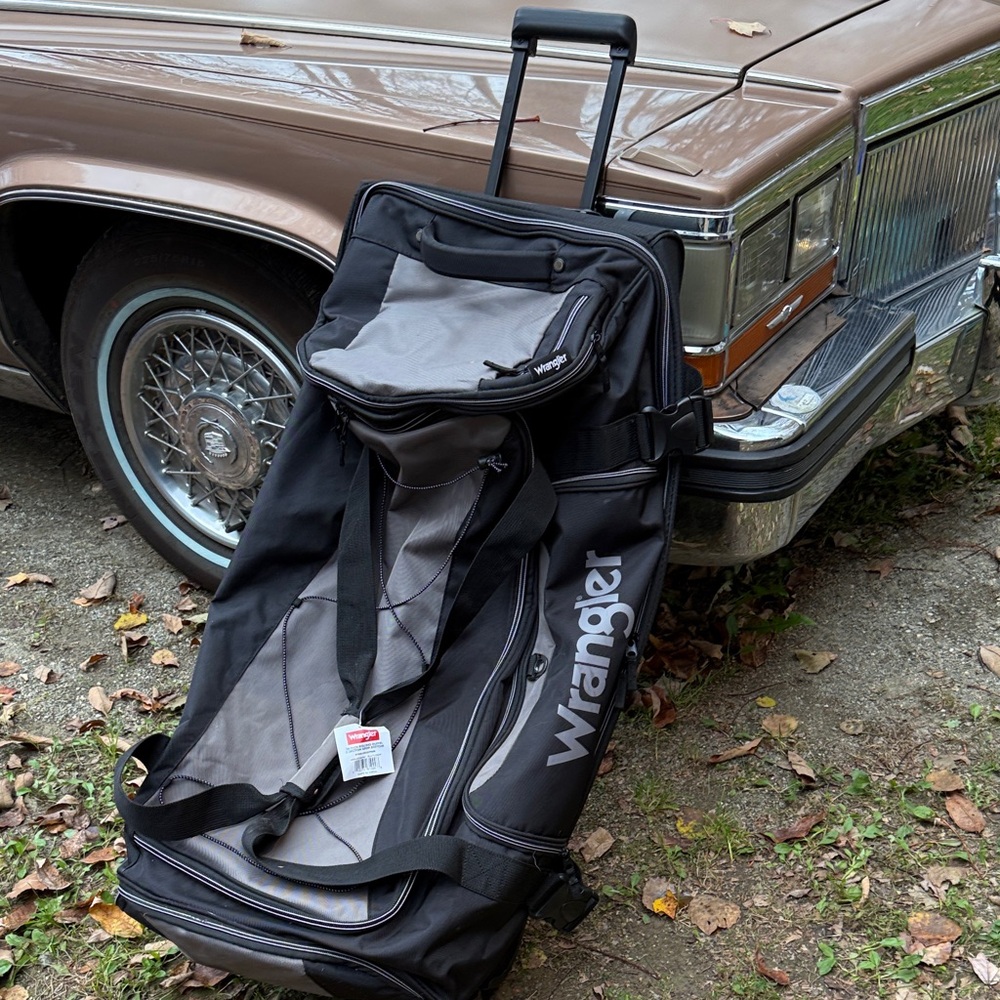 Wrangler Two-Tone Travel Duffel Bag
